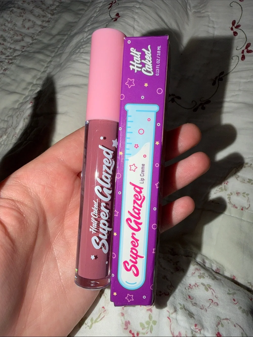 Super Glazed Lip Creme - Mauve Pink